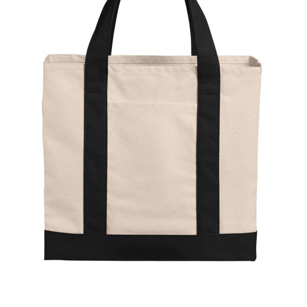 Cotton Canvas Two Tone Tote Thumbnail