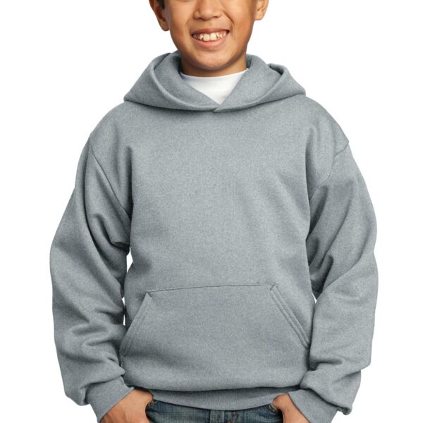 Youth Core Fleece Pullover Hooded Sweatshirt (name/num) Thumbnail